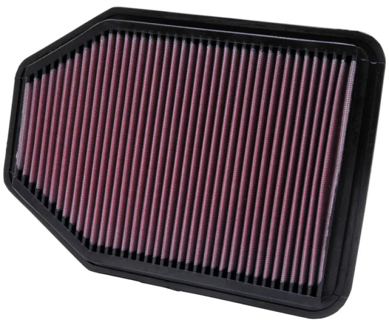 K&N 07-10 Jeep Wrangler 3.8L V6 Drop In Air Filter - Main Product View