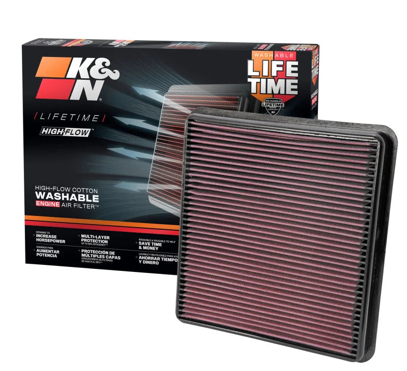 K&N 07-10 Toyota Tundra/Sequoia/Land Cruiser Drop In Air Filter - Additional View 11