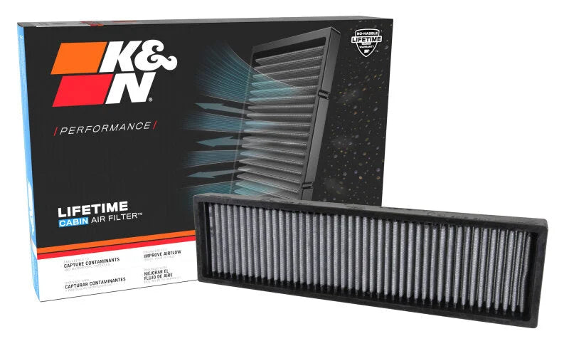 K&N 07-14 Mini Cooper 1.6L L4 F/I Cabin Air Filter - Back View