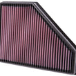Load image into Gallery viewer, K&amp;N 07 BMW 118D 2.0L-L4 DSL Drop In Air Filter - Main Product View