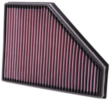 Load image into Gallery viewer, K&amp;N 07 BMW 118D 2.0L-L4 DSL Drop In Air Filter - Main Product View
