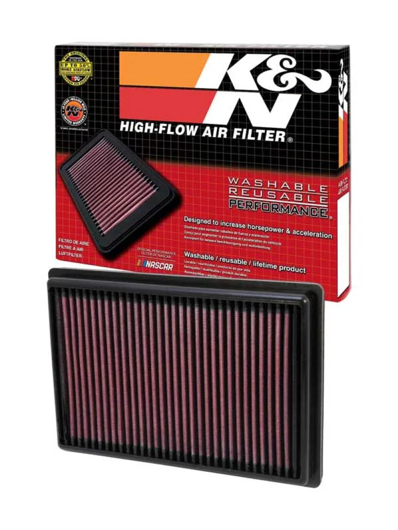 K&N 07 Nissan Sentra 2.0L-L4 Drop In Air Filter - Additional View 7
