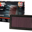 Load image into Gallery viewer, K&amp;N 07 Nissan Versa 1.8L-L4 Drop In Air Filter - Back View