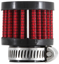 Load image into Gallery viewer, K&amp;N 0.75 inch ID 1.375 inch OD 1.125 inch H Clamp On Crankcase Vent Filter - Additional View 6