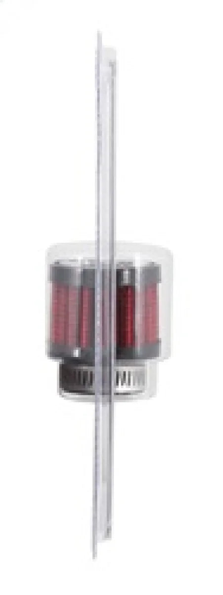 K&N 0.75 inch ID 1.375 inch OD 1.125 inch H Clamp On Crankcase Vent Filter - Additional View 7