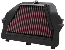 Load image into Gallery viewer, K&amp;N 08-09 Yamaha YZF R6 Replacement Air Filter - Side View