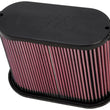 Load image into Gallery viewer, K&amp;N 08-10 Ford F250 Super Duty 6.4L Drop In Air Filter - Main Product View