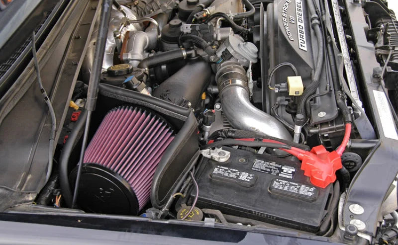 K&N 08-10 Ford F250/F350/F450/F550 6.4L-V8 Performance Intake Kit - Additional View 5
