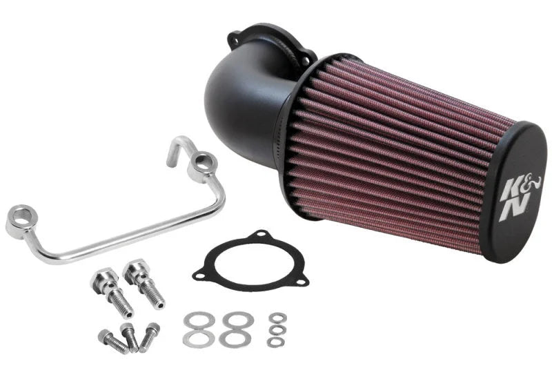 K&N 08-10 Harley Davidson Touring Models Performance Intake Kit - Main Product View