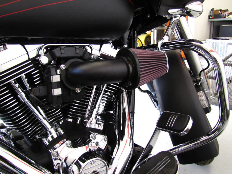 K&N 08-10 Harley Davidson Touring Models Performance Intake Kit - Side View