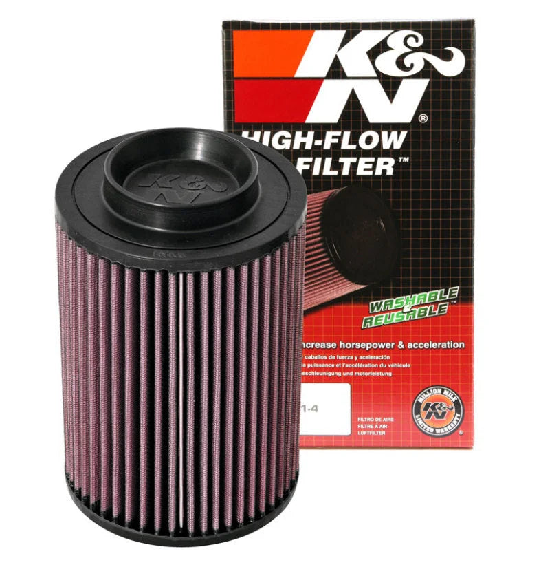 K&N 08-10 Polaris Ranger RZR/S Replacement Air Filter - Back View