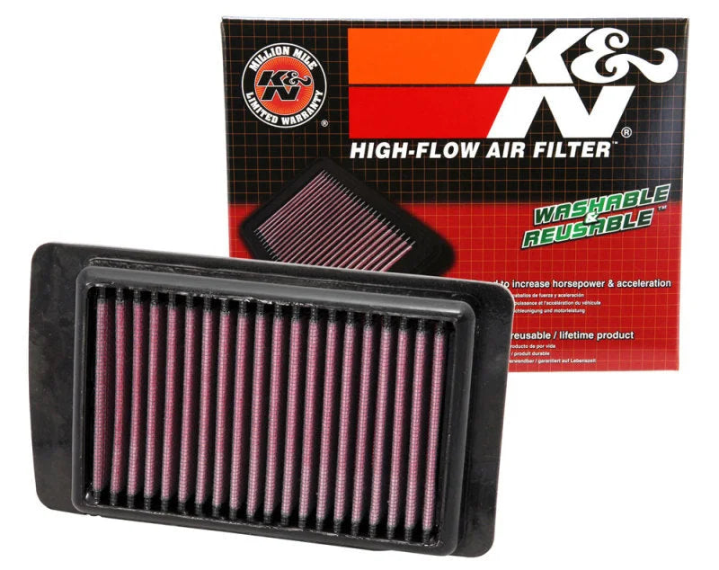 K&N 08-10 Victory Hammer Air Filter - Side View