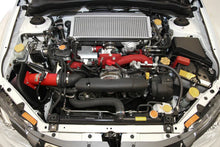 Load image into Gallery viewer, K&amp;N 08-11 WRX/STi 2.5L H4 Red Typhoon Short Ram Intake - Back View