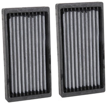 Load image into Gallery viewer, K&amp;N 08-12 Jeep Liberty V6-3.7L Cabin Air Filter (2 Per Box) - Side View