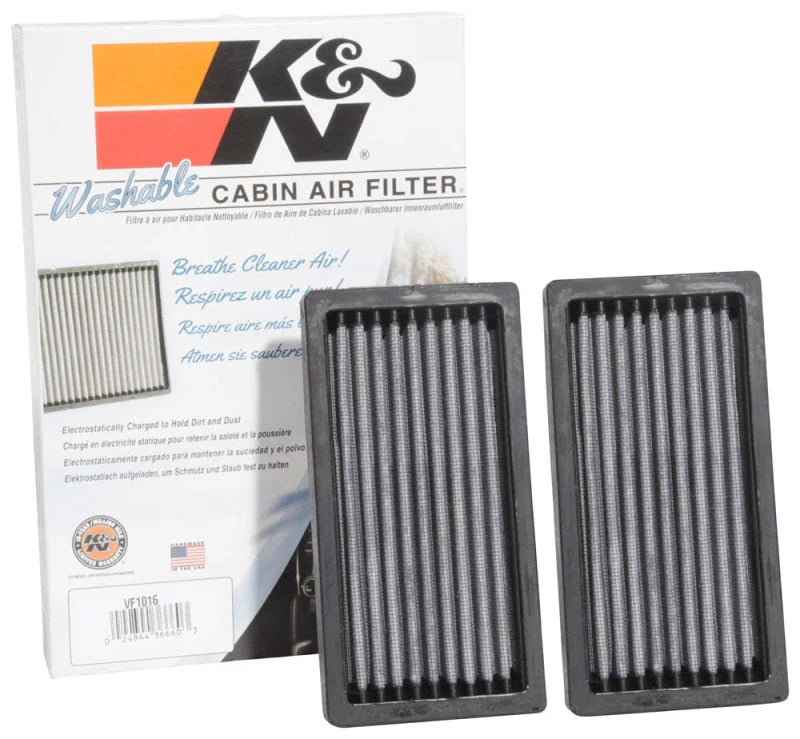 K&N 08-12 Jeep Liberty V6-3.7L Cabin Air Filter (2 Per Box) - Installation View