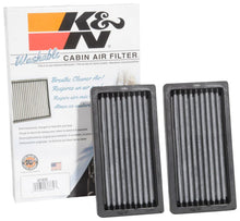 Load image into Gallery viewer, K&amp;N 08-12 Jeep Liberty V6-3.7L Cabin Air Filter (2 Per Box) - Installation View
