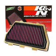 Load image into Gallery viewer, K&amp;N 08-13 Honda CBR1000RR 999 Replacement Air Filter - Side View