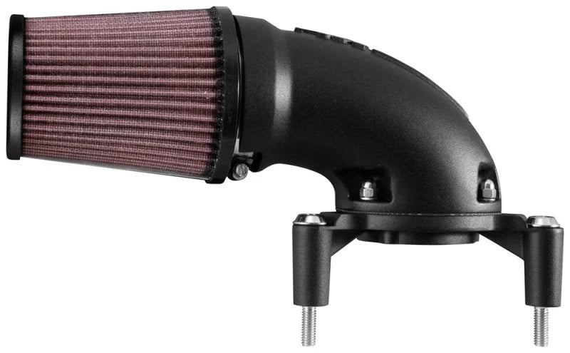 K&N 08-17 Harley Davidson Touring Models Performance Air Intake System - Side View