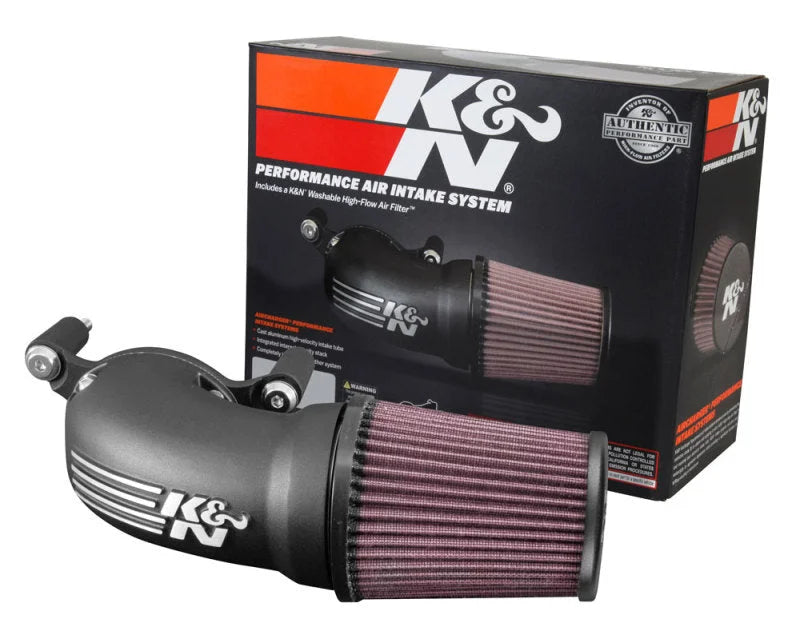 K&N 08-17 Harley Davidson Touring Models Performance Air Intake System - Additional View 10