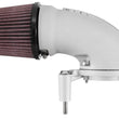 Load image into Gallery viewer, K&amp;N 08-17 Harley Davidson Touring Models Performance Air Intake System Silver - Installation View