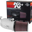 Load image into Gallery viewer, K&amp;N 08-17 Harley Davidson Touring Models Performance Air Intake System Silver - Additional View 8