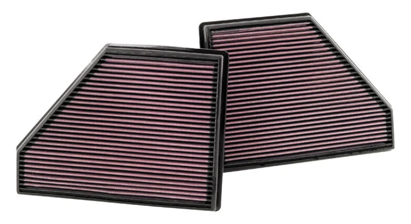 K&N 08 BMW X5 4.8L-V8 Drop In Air Filter - Main Product View