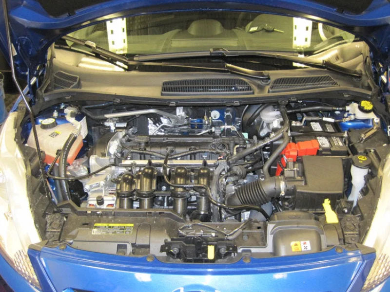 K&N 08 Ford Fiesta 1.25L-L4 Drop In Air Filter - Side View
