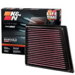 Load image into Gallery viewer, K&amp;N 08 Ford Fiesta 1.25L-L4 Drop In Air Filter - Back View