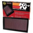 Load image into Gallery viewer, K&amp;N 08 Mercedes Benz CLK63 AMG 6.3L Drop In Air Filter - Installation View
