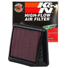 Load image into Gallery viewer, K&amp;N 09-10 Acura TSX 2.4L-L4 Drop In Air Filter - Back View