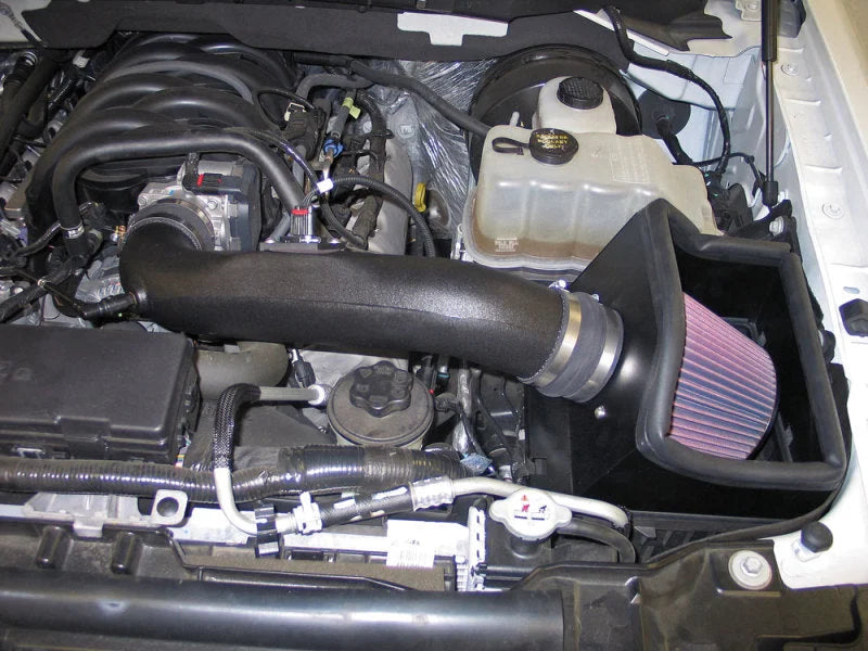 K&N 09-10 Ford F-150 4.6L V8 Performance Intake Kit - Side View