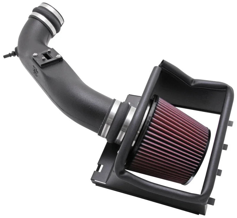 K&N 09-10 Ford F-150 4.6L V8 Performance Intake Kit - Back View