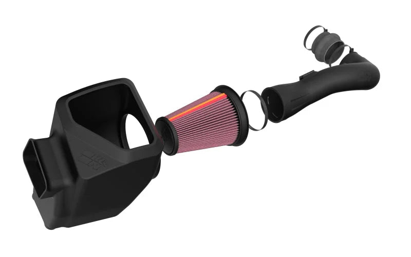 K&N 09-12 V8 GM 1500 Performance Air Intake System - Additional View 6