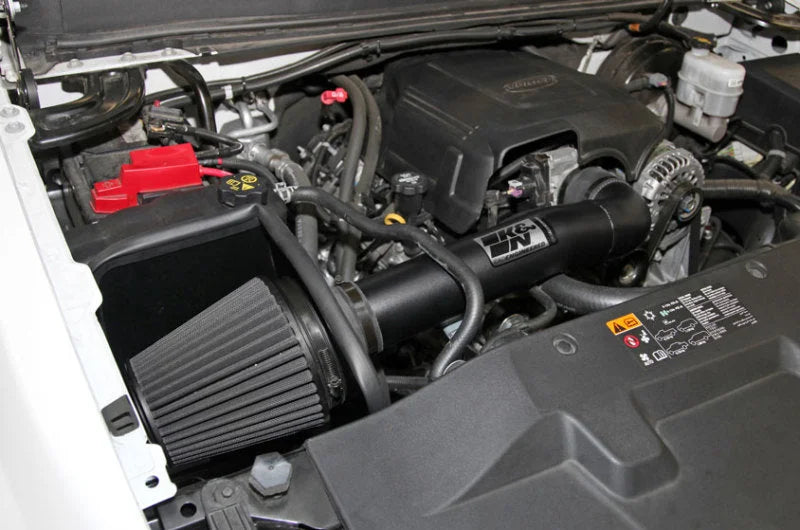 K&N 09-13 Chevy Silverado 1500/Avalanche/Suburban / 09-13 GMC Yukon Black Perf Intake Kit - Additional View 6