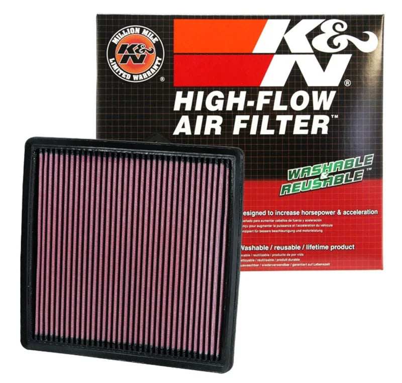 K&N 09-13 Ford F150 / 08-13 F250/F350/450/550 SD / 10-13 F150 SVT Raptor Drop In Air Filter - Additional View 10