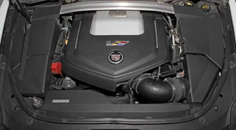 K&N 09-15 Cadillac CTS-V V8 6.2L F/I 57 Series FIPK Performance Intake Kit - Back View