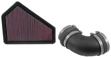 Load image into Gallery viewer, K&amp;N 09-15 Cadillac CTS-V V8 6.2L F/I 57 Series FIPK Performance Intake Kit - Installation View