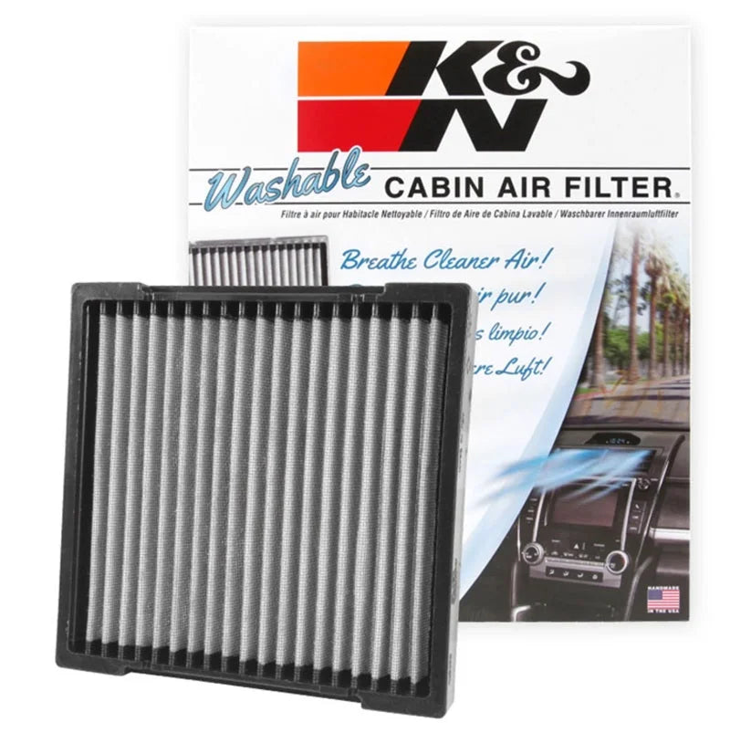 K&N 09-16 Honda Fit Cabin Air Filter - Back View
