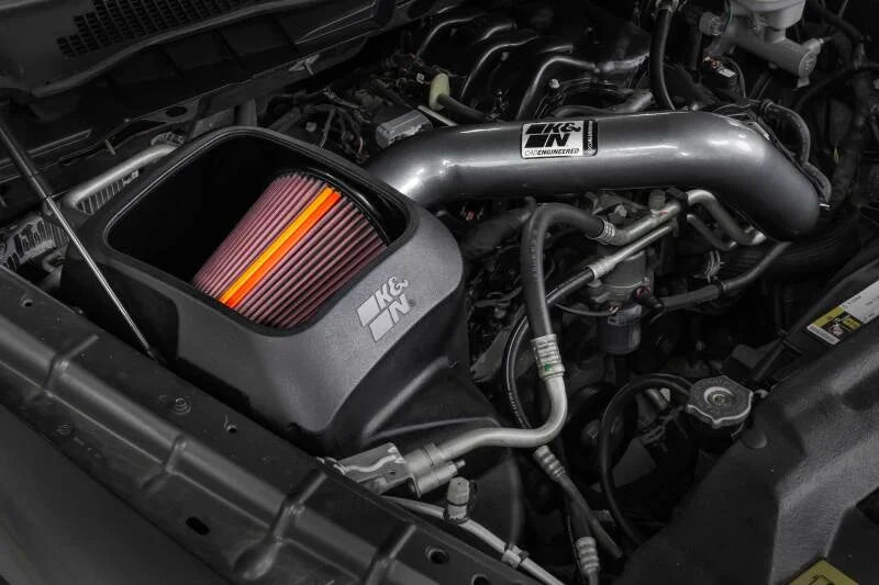 K&N 09-23 RAM 1500 5.7L NextGen Aluminum Cold Air Intake - Side View