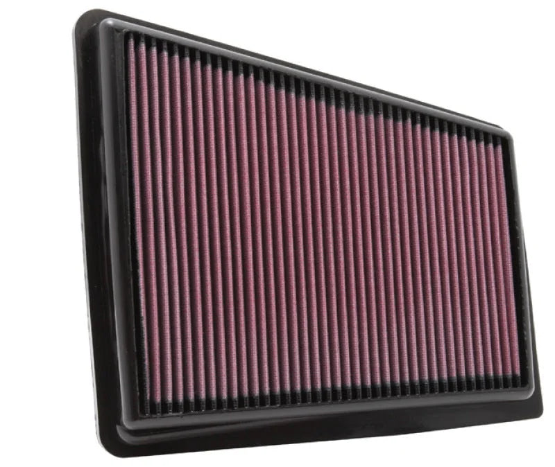 K&N 09 Hyundai Genesis 4.6L V8 Drop In Air Filter - Main Product View