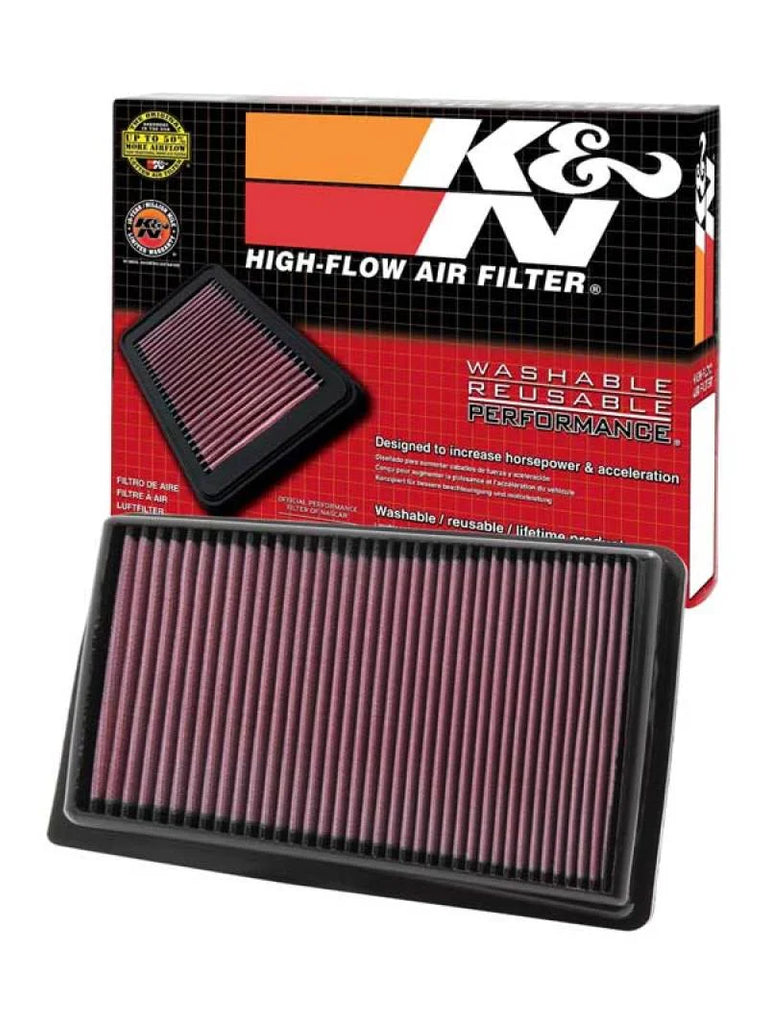K&N 09 Hyundai Genesis 4.6L V8 Drop In Air Filter - Additional View 5