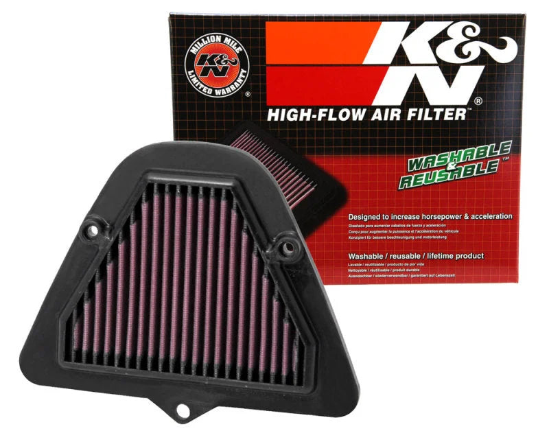 K&N 09 Kawasaki VN1700 Vulcan Classic Replacement Air Filter - Side View