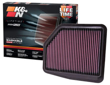Load image into Gallery viewer, K&amp;N 09 Suzuki Grand Vitara 2.4L Drop In Air Filter - Back View