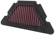 Load image into Gallery viewer, K&amp;N 09 Yamaha FZ6R/XJ6 Replacement Air Filter - Main Product View