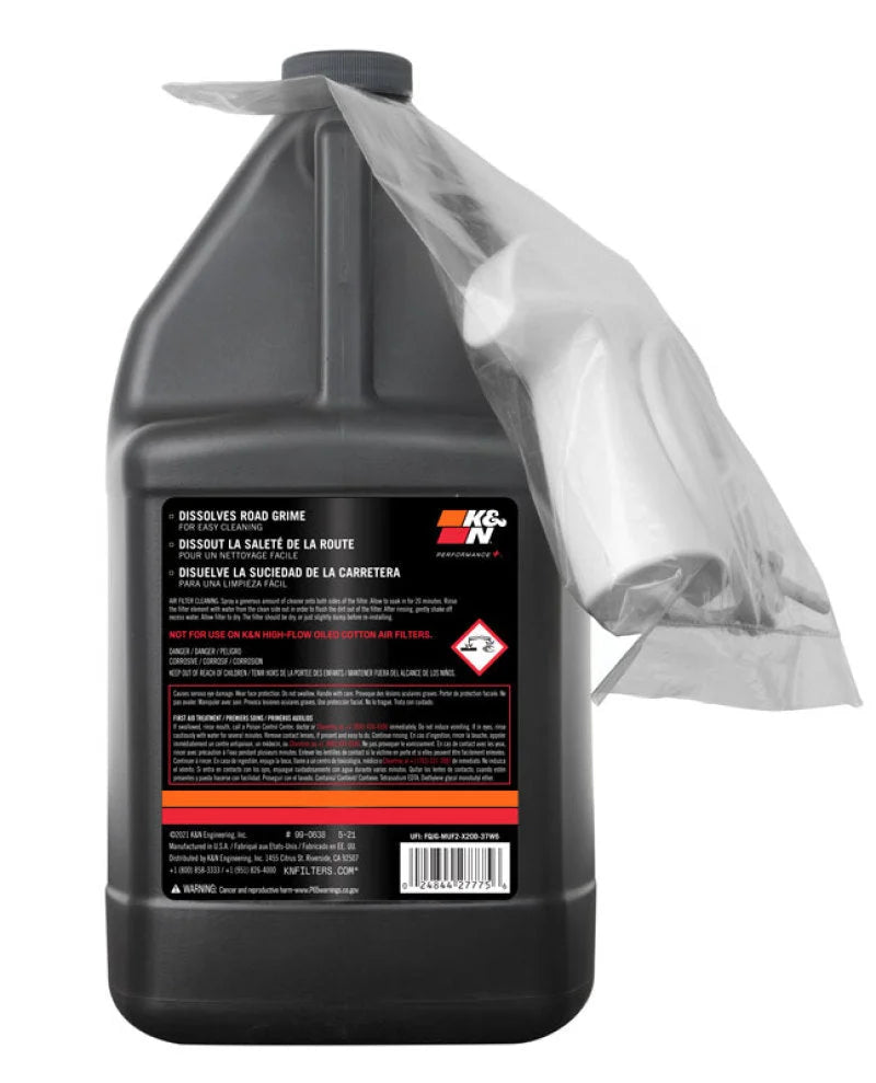 K&N 1 Gallon Heavy Duty DRYFLOW Cleaner - Main Product View