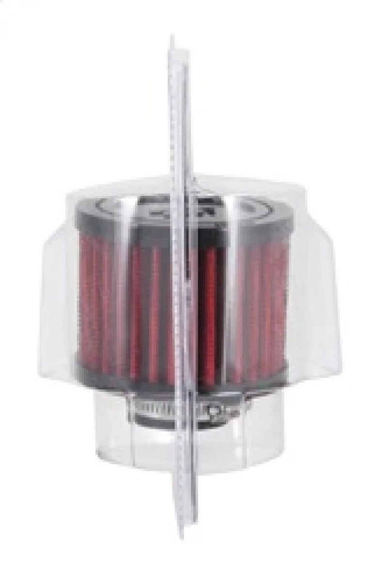 K&N 1 inch ID 3 inch OD 2.375 inch H Rubber Base Crankcase Vent Filter - Additional View 5