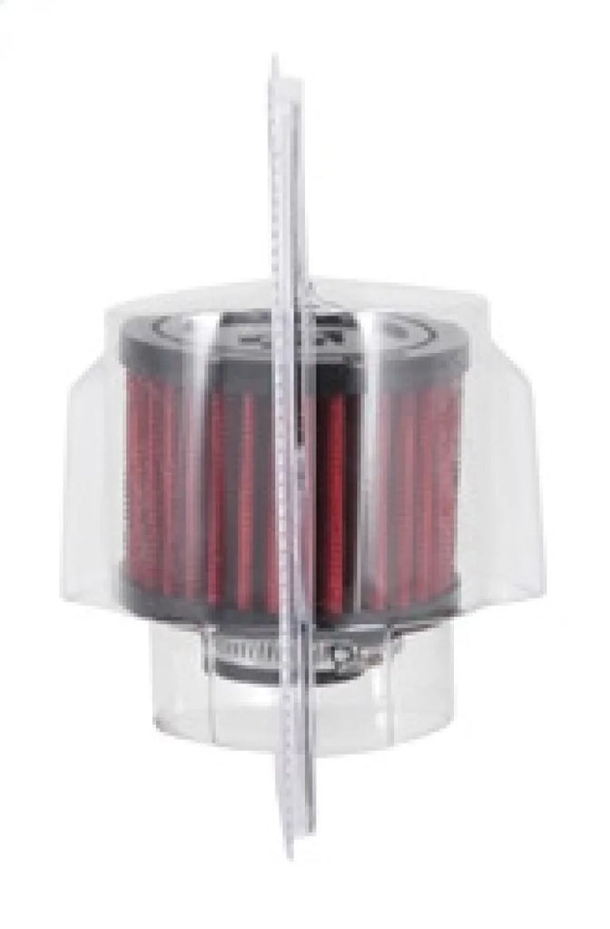 K&N 1 inch ID 3 inch OD 2.375 inch H Rubber Base Crankcase Vent Filter - Additional View 5