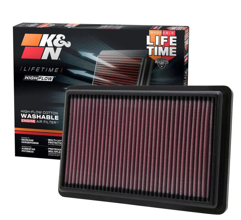 K&N 10-11 Acura MDX/ZDX 3.7L Drop In Air Filter - Additional View 6