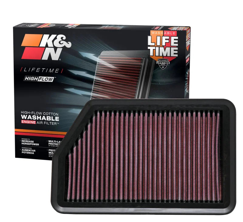 K&N 10-11 Hyundai Tucson 2.0/2.4L Drop In Air Filter - Additional View 14