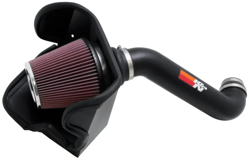 K&N 10-11 Jeep Liberty 3.7L V6 High Flow Performance Intake Kit - Main Product View